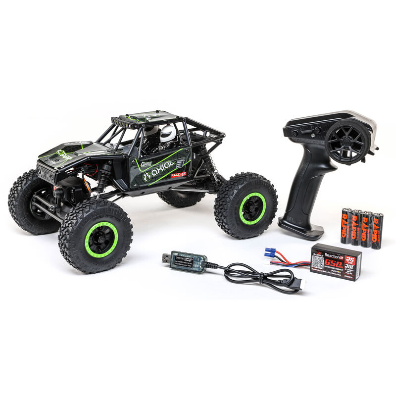 Axial 1/18 UTB18 Capra 4WD Unlimited Trail Buggy RTR, Black